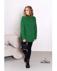 Šiltas megztinis, žalias